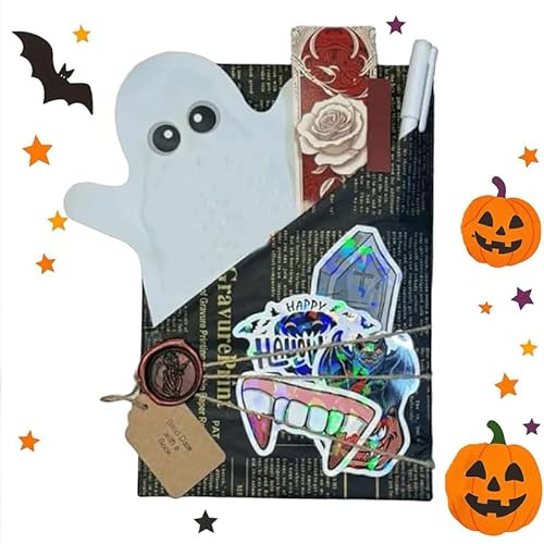 Horror Halloween Hexe Blind Date with A Book Mystery Book Gift Set (A) von Mounteps