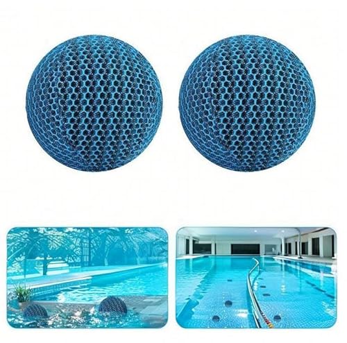 Mounteps 2 x Whirlpool-Schaum-Absorber, wiederverwendbar, zur Beseitigung von Abschaum, Bälle, Poolschwamm von Mounteps