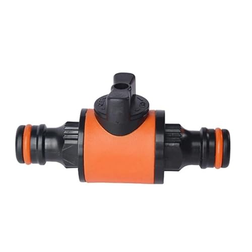 Mounteps 2X Gartenschlauch In line Tap Shut Off Ventil Rohr Adapter mit Quick Switch Kunststoff von Mounteps