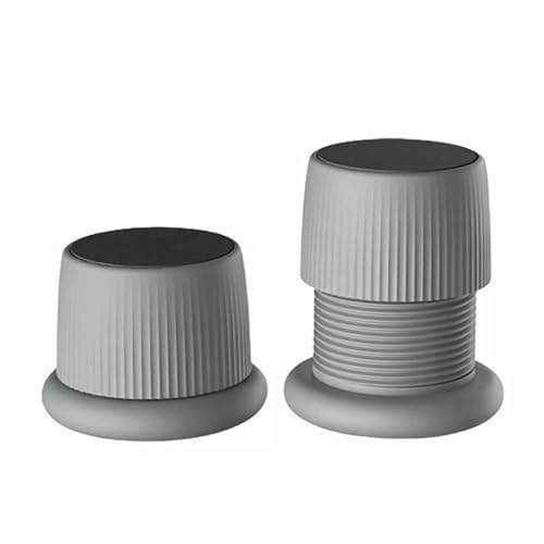 Mounteps 2pcs Heavy Duty Bett Stuhl Risers Füße Bein Lift Möbel Extra Raisers Stan (grau) von Mounteps