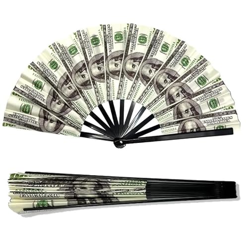 Mounteps Faltbarer Ventilator mit Dollar Note Design Lustig Handheld Ventilator Neuheit Usa Souvenir für Festival Club, Event Party Tanz Dekoration Mounteps Faltbarer Ventilator mit Dollar Note Design Lustig Handheld Ventilator Neuheit Usa Souvenir für Festival Club, Event Party Tanz Dekoration von Mounteps