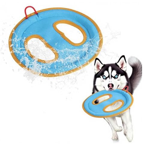 Mounteps Hundespielzeug fliegende Scheibe Spielzeug Haustier Wasser schwimmender Flyer Leichtes Outdoor Canvas Apportierspielzeug Mounteps Hundespielzeug fliegende Scheibe Spielzeug Haustier Wasser schwimmender Flyer Leichtes Outdoor Canvas Apportierspielzeug von Mounteps