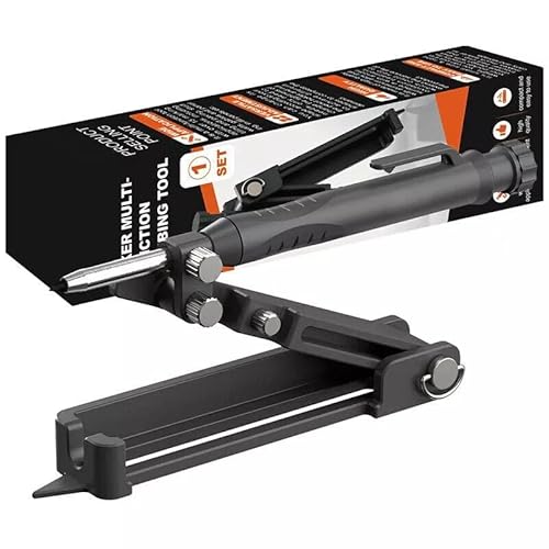 Mounteps Multifunktions-Anreißwerkzeug Bau-Anreißwerkzeug & Gelber Bleistift (Aluminiummodell (mit Stift)) von Mounteps
