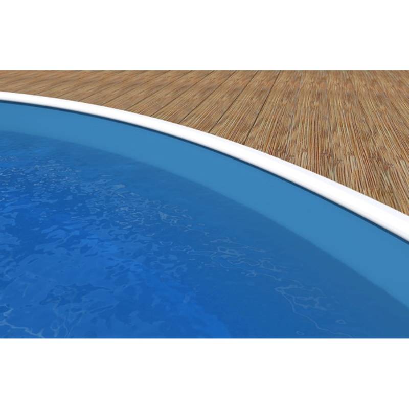 Mountfield Poolfolie Ø 5,00 x 1,20 m Lagune Blau Folie, Stärke 0,5 mm von Mountfield