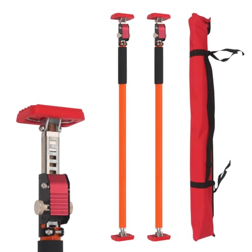 Mountlaser Verstelbare steunstang, snelsteunstang, 120 kg capaciteit pro Paar, 3. handsteunsysteem, stalen steunstang voor kastinstallatie, cargo bars, droogbouwondersteuning, 2 stuks Mountlaser Verstelbare steunstang, snelsteunstang, 120 kg capaciteit pro Paar, 3. handsteunsysteem, stalen steunstang voor kastinstallatie, cargo bars, droogbouwondersteuning, 2 stuks von Mountlaser
