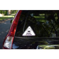 Baby An Bord Aufkleber, Autoaufkleber, Sicherheitsschild, Babyaufkleber, Warnaufkleber, Abziehbilder Für Autos, Familienautoaufkleber Baby An Bord Aufkleber, Autoaufkleber, Sicherheitsschild, Babyaufkleber, Warnaufkleber, Abziehbilder Für Autos, Familienautoaufkleber von Mounttee