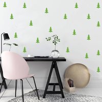 24 Wandsticker Tannenbäume Natur | 24 Bäume 24 Wandsticker Tannenbäume Natur | 24 Bäume von Mounttee