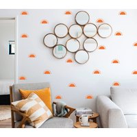 Halbe Sonne Wandtattoos, Wandtattoo, Sonnenschein Kinderzimmer Abziehbild, Wetter Jungenzimmer Aufkleber, Mädchenzimmer Wandtattoo Halbe Sonne Wandtattoos, Wandtattoo, Sonnenschein Kinderzimmer Abziehbild, Wetter Jungenzimmer Aufkleber, Mädchenzimmer Wandtattoo von Mounttee