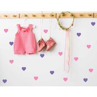 Herz Vinyl Wand Aufkleber, Gold Herzen Kinderzimmer Aufkleber Herz Vinyl Wand Aufkleber, Gold Herzen Kinderzimmer Aufkleber von Mounttee