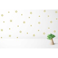 Wandtattoo Sterne, Kinderzimmerdeko, Jungenzimmer, Mädchenzimmer, Babyzimmer von Mounttee