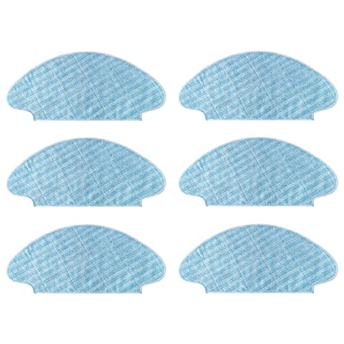 6 Stück Mikrofaser-Wischmopptuch Zubehör für Rowenta Explorer Serie 20 Lsweep X3 Roboter-Staubsauger-Wischtücher Reinigungspads 6 Stück Mikrofaser-Wischmopptuch Zubehör für Rowenta Explorer Serie 20 Lsweep X3 Roboter-Staubsauger-Wischtücher Reinigungspads von Moupaa