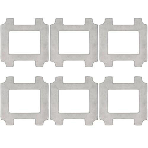 6 Stück Wischtuch-Ersatzteile für Ecovacs Winbot W2S/W2S PRO Reinigungsroboter Zubehör, Tücher waschbar und wiederverwendbar 6 Stück Wischtuch-Ersatzteile für Ecovacs Winbot W2S/W2S PRO Reinigungsroboter Zubehör, Tücher waschbar und wiederverwendbar von Moupaa
