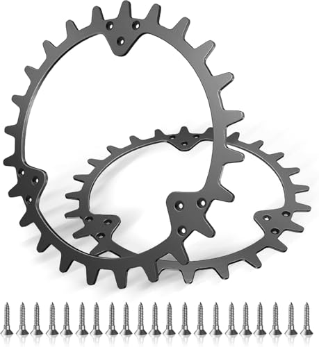 Moupaa 2 Set Mähroboter-Spikes für Husqvarna Automower 330/420/430X/435X/440/450X/435X AWD/550, 252 mm Roboter-Rasenmäher-Radspikes mit 21 Schrauben Moupaa 2 Set Mähroboter-Spikes für Husqvarna Automower 330/420/430X/435X/440/450X/435X AWD/550, 252 mm Roboter-Rasenmäher-Radspikes mit 21 Schrauben von Moupaa
