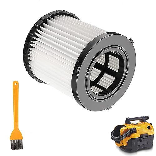 Moupaa DCV5801H Hepa-Filter für Dewalt DCV580 DCV581H Nass-Trockensauger, Ersatzteile, Zubehörteile mit 1 Reinigungsbürste, waschbar und wiederverwendbar Moupaa DCV5801H Hepa-Filter für Dewalt DCV580 DCV581H Nass-Trockensauger, Ersatzteile, Zubehörteile mit 1 Reinigungsbürste, waschbar und wiederverwendbar von Moupaa