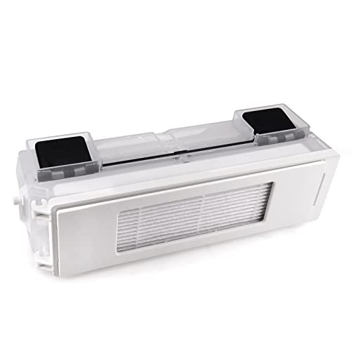 Moupaa Staubbox für ECOVACS DEEBOT T9+ Staubsauger, Auto-Leerstation Reiniger, Ersatzteile, langlebig, fortschrittliche Filtration, selbstreinigender Mülleimer, weiß, für den Innenbereich von Moupaa