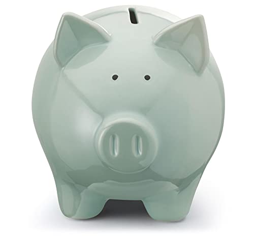 Mousehouse Gifts - Niedliche Spardose/Schweinchenbank für Kinder, Mädchen/Jungen, um Pfennige zu sparen! (Blue, M) von Mousehouse Gifts