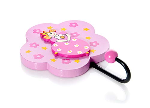 Pink Prinzessin Kleiderhaken Wandhaken für Mädchen Pink Prinzessin Kleiderhaken Wandhaken für Mädchen von Mousehouse Gifts