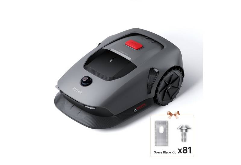 Mova Rasenmähroboter »MOVA 600 Kit«, bis 600 m² Rasenfläche, (mit Ladestation und umfangreichem Zubehör), 600m², Ersatzklingen, Schnitthöhe (2-6cm) von Mova