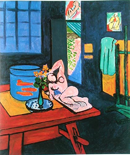 Henri Matisse Sculpture et atelier A3 Poster on Canvas - Filmkunstposter in verschiedenen Größen für Wohn- oder Schlafzimmerideen. Randlose Kultfilmbilder, klassische ikonische 70er, 80er, 90er Jahre von Movie Posters