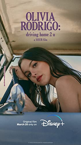 Olivia Rodrigo driving home 2 u Poster A3 - Filmkunstposter in verschiedenen Größen für Wohn- oder Schlafzimmerideen. Randlose Kultfilmbilder, klassische ikonische 70er, 80er, 90er Jahre, Vintage-Ret von Movie Posters