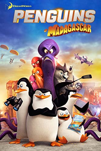 PENGUINS OF MADAGASCAR 2014 8 A2 Poster on Canvas - Filmkunstposter in verschiedenen Größen für Wohn- oder Schlafzimmerideen. Randlose Kultfilmbilder, klassische ikonische 70er, 80er, 90er Jahre, Vin von Movie Posters