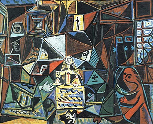 Pablo Picasso Las Meninas 18 9 1957 MAXI Poster on Canvas - Filmkunstposter in verschiedenen Größen für Wohn- oder Schlafzimmerideen. Randlose Kultfilmbilder, klassische ikonische 70er, 80er, 90er Ja von Movie Posters