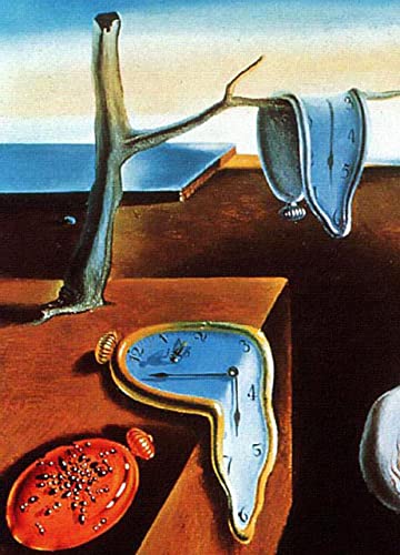 Salvador Dali The Persistence of Memory DETAIL of Poster A1 - Filmkunstposter in verschiedenen Größen für Wohn- oder Schlafzimmerideen. Randlose Kultfilmbilder, klassische ikonische 70er, 80er, 90er von Movie Posters