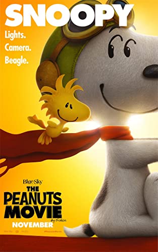 THE PEANUTS MOVIE 2015 3 Poster A2 - Filmkunstposter in verschiedenen Größen für Wohn- oder Schlafzimmerideen. Randlose Kultfilmbilder, klassische ikonische 70er, 80er, 90er Jahre, Vintage-Retro-Wand von Movie Posters