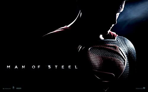 The Man of Steel 2 A2 Poster on Canvas - Filmkunstposter in verschiedenen Größen für Wohn- oder Schlafzimmerideen. Randlose Kultfilmbilder, klassische ikonische 70er, 80er, 90er Jahre, Vintage-Retro- von Movie Posters