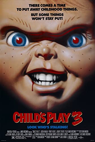 childs play 3 MAXI Poster - Filmkunstposter in verschiedenen Größen für Wohn- oder Schlafzimmerideen. Randlose Kultfilmbilder, klassische ikonische 70er, 80er, 90er Jahre, Vintage-Retro-Wanddekoratio von Movie Posters