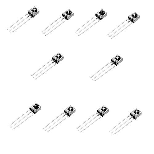 10 Stück IR Universal Infrarot-Empfänger Kopf mit Eisen Shell TL1838 VS1838B 1838 38KHz 10 Stück IR Universal Infrarot-Empfänger Kopf mit Eisen Shell TL1838 VS1838B 1838 38KHz von Movilideas