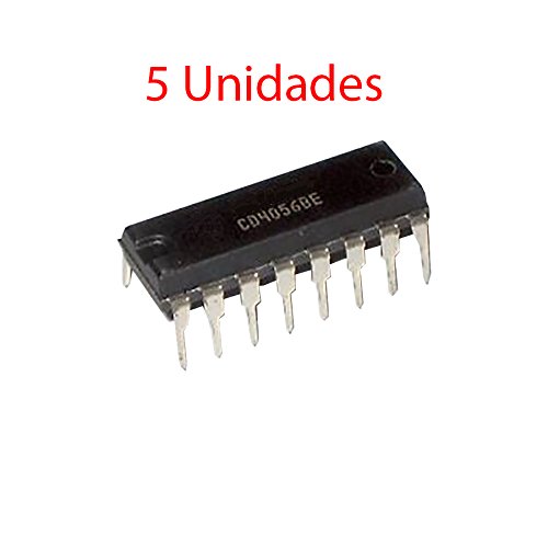 5 x Decoder CD4056BE von BCD auf 7 Segmenten integriert CD 4056 Driver DIP16 CD4056 5 x Decoder CD4056BE von BCD auf 7 Segmenten integriert CD 4056 Driver DIP16 CD4056 von Movilideas