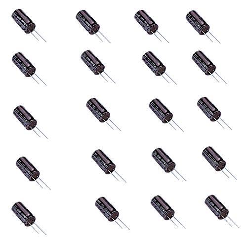 Movilideas - 20 Stück Elektrolytkondensator 2200 uF (2200 mF) (6,3 V (20 Stück)) von Movilideas