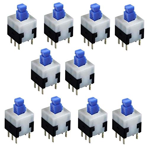 Mikroschalter zum Löten und Protoboard On Off Schalter (10 Stück) von Movilideas