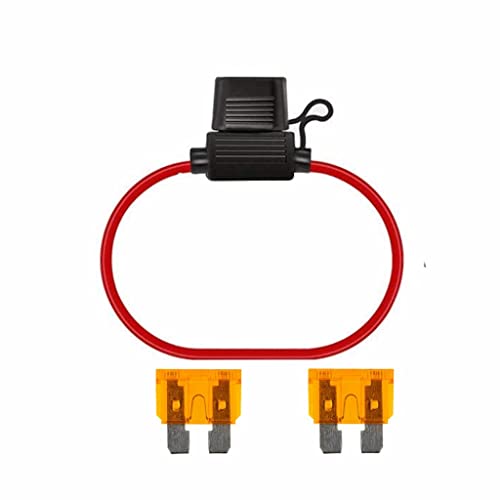 Movilideas 1 x Sicherungshalter für Luftfahrzeuge, wasserdicht, mit 2 Sicherungen à 5 A. Movilideas 1 x Sicherungshalter für Luftfahrzeuge, wasserdicht, mit 2 Sicherungen à 5 A. von Movilideas