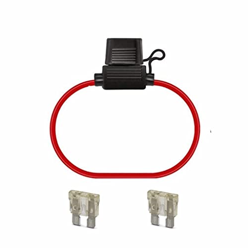 Movilideas 1 x Sicherungshalter für Luftfahrzeuge, wasserdicht, mit 2 Sicherungen von 25 A. Movilideas 1 x Sicherungshalter für Luftfahrzeuge, wasserdicht, mit 2 Sicherungen von 25 A. von Movilideas