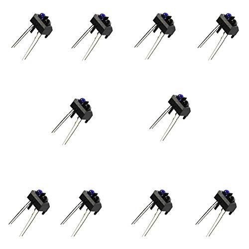 Movilideas - 10 Stück TCRT5000L Tcrt5000 Reflektierender optischer Sensorschalter Optischer Infrarotsensor IR Photoelektrischer Schalter Movilideas - 10 Stück TCRT5000L Tcrt5000 Reflektierender optischer Sensorschalter Optischer Infrarotsensor IR Photoelektrischer Schalter von Movilideas