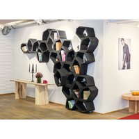 Build Modulares Regal | Wabenregal Regalsystem Bücherregal Raumteiler Wandregal Hexagon Sechseck Regale | 3 Module von Movisi711