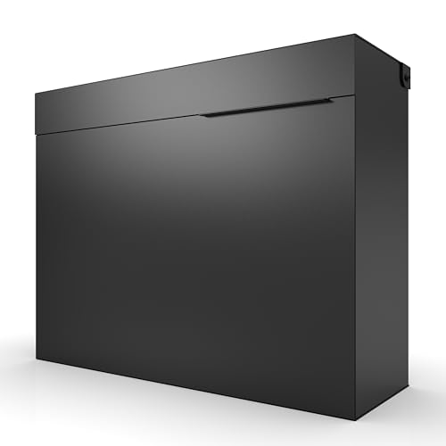 Movo Home Mailbox Herman, großer Briefkasten, Mattschwarz Movo Home Mailbox Herman, großer Briefkasten, Mattschwarz von Movo Home