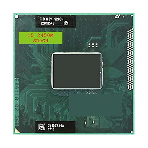 MovoLs CPU-Prozessor kompatibel mit I5-2450M I5 2450M SR0CH 2,5 GHz Dual Core 4 Thread 35 W Sockel G2 / RPGA988B Verbessern Sie die Laufgeschwindigkeit des Compute von MovoLs