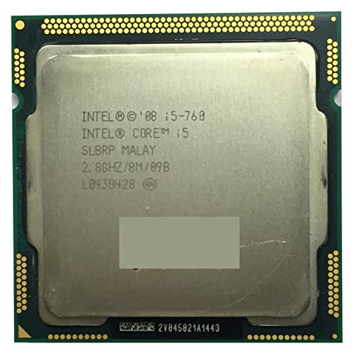 MovoLs CPU-Prozessor kompatibel mit I5-760 I5 760 2,8 GHz Quad Core Quad Thread 8M 95W LGA 1156 Verbessern Sie die Laufgeschwindigkeit des Compute von MovoLs