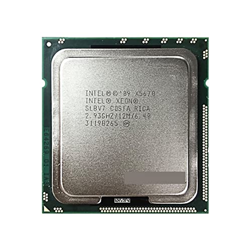 MovoLs CPU-Prozessor kompatibel mit X5670 2,933 GHz 6-Kern 12-Thread 12M 95W LGA 1366C Verbessern Sie die Laufgeschwindigkeit des Compute von MovoLs