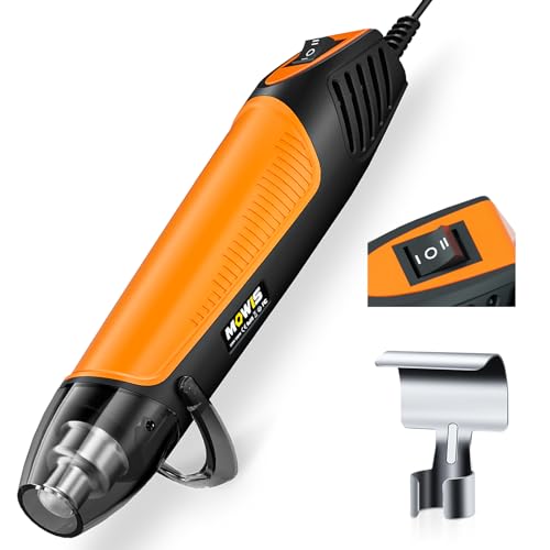 MOWIS Mini Heißluftpistole 350 ℃ Multifunktions Heißluftfön 350W Hand Heissluftgebläse mit Überlastungsschutz, Edelstahldüse, 2 Temperatureinstellungen für Handwerk Schrumpffolie DIY Prägen Basteln MOWIS Mini Heißluftpistole 350 ℃ Multifunktions Heißluftfön 350W Hand Heissluftgebläse mit Überlastungsschutz, Edelstahldüse, 2 Temperatureinstellungen für Handwerk Schrumpffolie DIY Prägen Basteln von Mowis