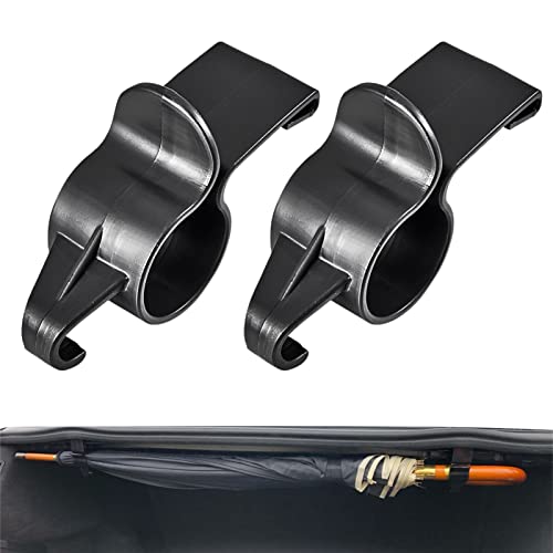 Moxeupon Auto-Kofferraum-Organizer, Regenschirm, Auto-Kofferraumdeckel-Regenschirmhalter - 2 Stück Auto-Kofferraum-Regenschirm-Clip | Langlebiger, einfach zu verwendender multifunktionaler Moxeupon Auto-Kofferraum-Organizer, Regenschirm, Auto-Kofferraumdeckel-Regenschirmhalter - 2 Stück Auto-Kofferraum-Regenschirm-Clip | Langlebiger, einfach zu verwendender multifunktionaler von Moxeupon