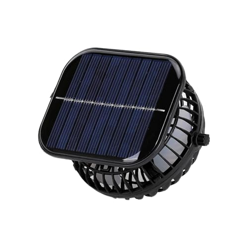Moxeupon Ersatz Solarventilator Für Hüte | Effiziente Kühlkomponenten - Wetterfester Solarfächer für Camping von Moxeupon