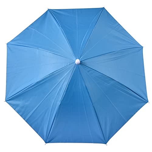 Moxeupon Freihändiger Regenschirm, Faltbarer Regenschirmhut Für Erwachsene Und Kinder, Freihändiger Fischen-Regenschirm-Hut UV-Schutzschirm Für, Golf, Camping, Gartenarbeit Im Freien von Moxeupon