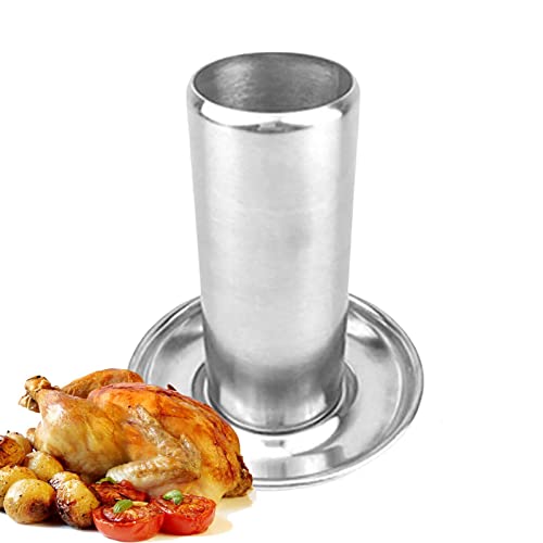 Moxeupon Hähnchenbräter Ständer | Vertikaler Hähnchenbräter - BBQ Chicken Pan Grill Rack Halter Ständer für Grillöfen oder Smoker von Moxeupon