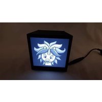 3D-Gedruckte Lampe Nachtlicht Lithophanie 1 Rahmen von MoxiPrint