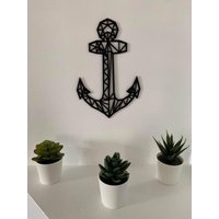 Wanddekoration Anker 3D Gedruckt von MoxiPrint