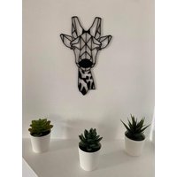 Wanddekoration Giraffe 3D Gedruckt von MoxiPrint